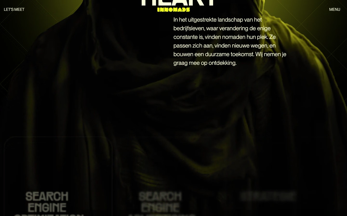 Innomads-website, sectie cases