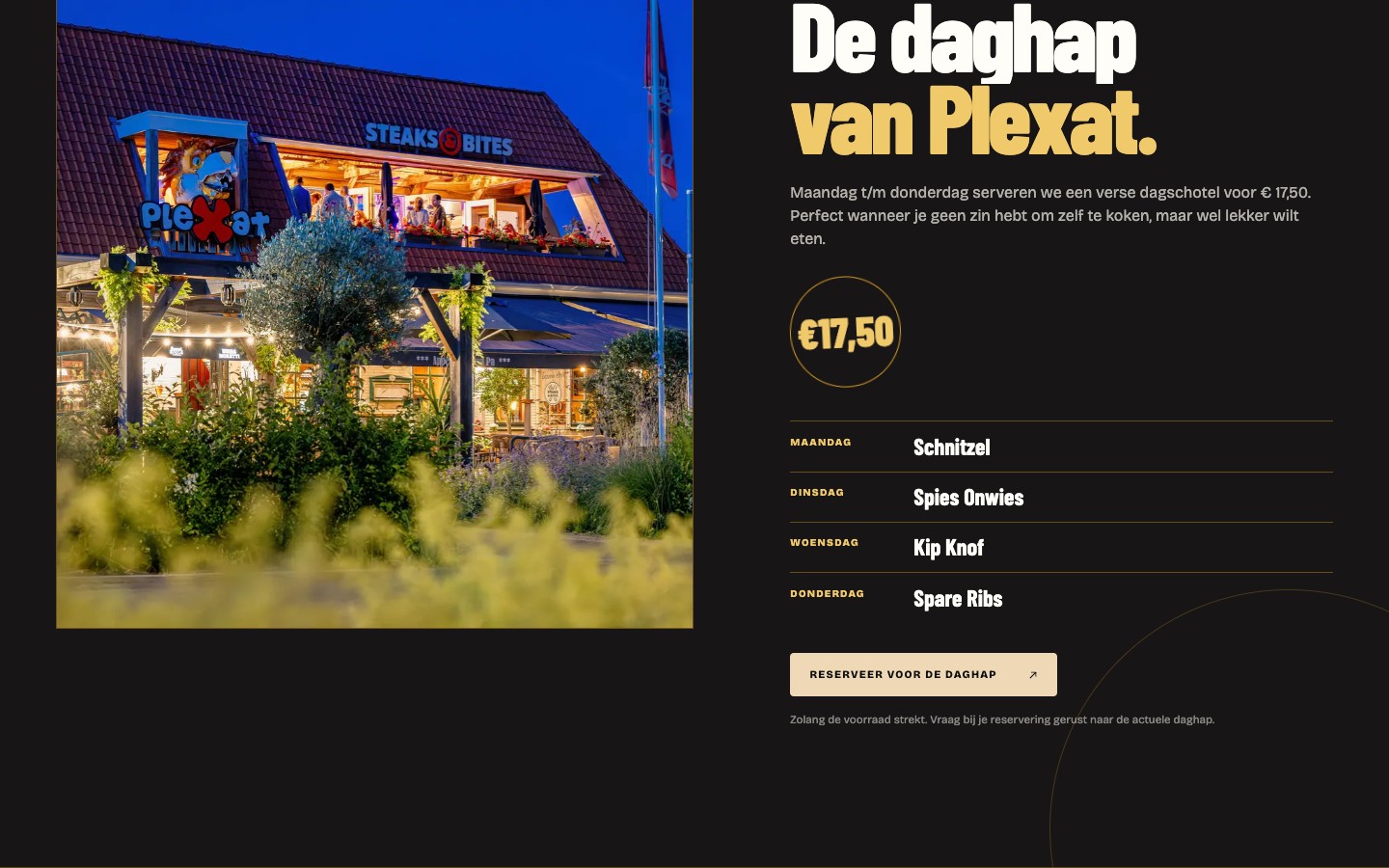 Groepenpagina van Plexat op desktop
