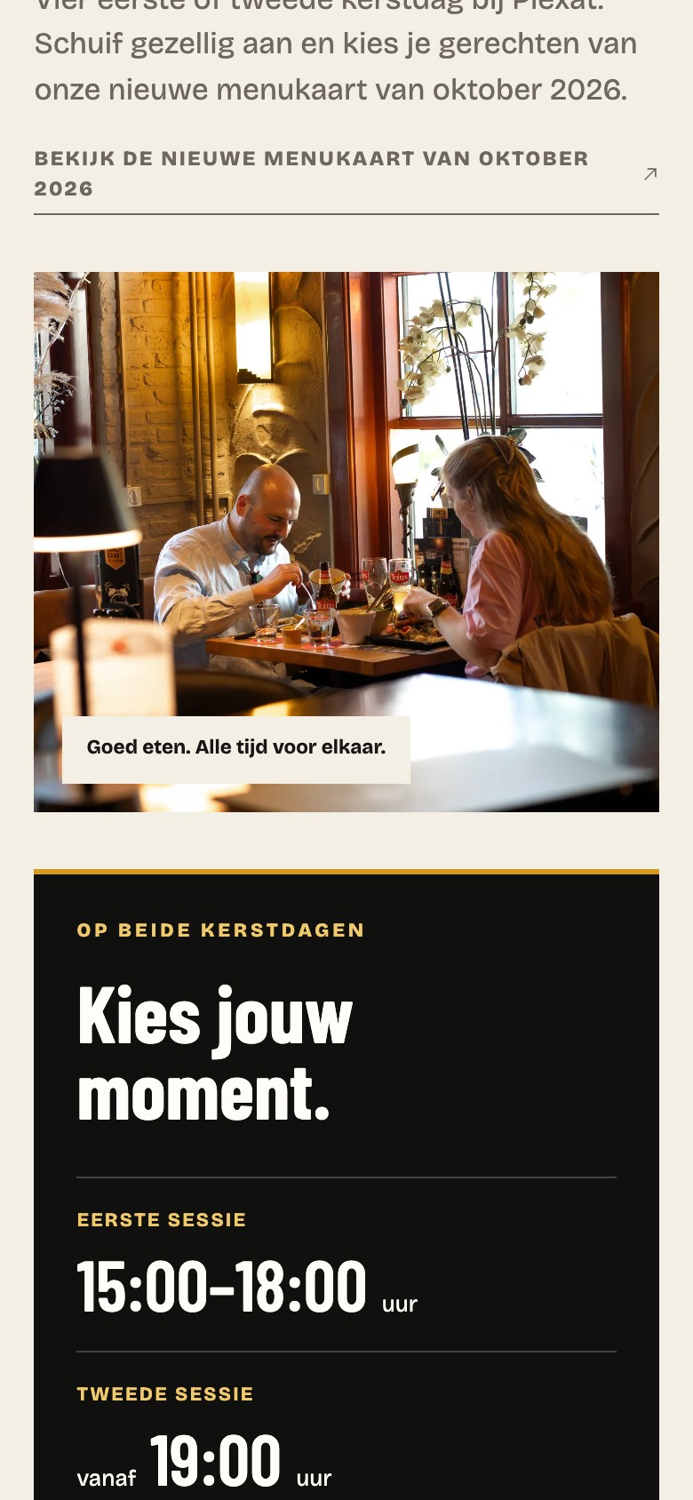 Reserveren bij Plexat op mobiel